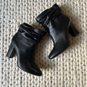 DKNY Booties Black Ankle Boots | size 8